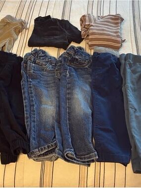 Kids Blue Denim Jeans - Classic Casual Bottoms